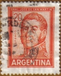 Sellos del Mundo : America : Argentina : General JOSE DE SAN MARTIN