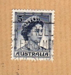 Stamps Australia -  Reina Isabel II (serie 6/19)
