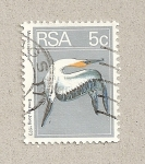 Sellos de Africa - Sudfrica -  Ave Morus capensis