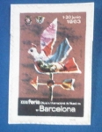 Stamps : Europe : Spain :  XXXI feria internacional de M en BARCELONA.