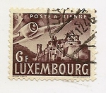 Sellos de Europa - Luxemburgo -  Correo Aéreo