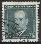 Stamps Czechoslovakia -  Presidente Benes.