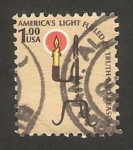 Stamps United States -  1230 - Vela con trípode