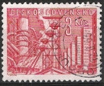 Stamps Czechoslovakia -  Industrias de la fundición en KLADNO
