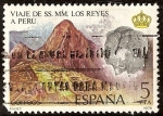 Stamps : Europe : Spain :  Viaje de SS.MM. los Reyes a Hispanoamérica -  Macchu Picchu