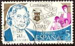 Stamps : Europe : Spain :  Centenario de La Salle - Juan Bautista de la Salle