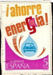 Sellos de Europa - Espaa -  Ahorro de energía - Automóvil