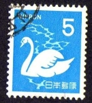 Stamps : Asia : Japan :  Cisne