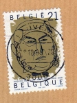 Stamps : Europe : Belgium :  Auguste Beernaert (premio nobel 1909) Serie2/2