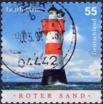 Stamps Germany -  Roter sand
