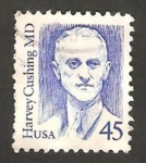 Stamps United States -  1848 - Harvey Cushing, neurocirujano