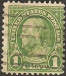 Stamps United States -  franklin