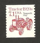 Stamps United States -  tractor 1920