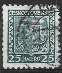 Sellos de Europa - Checoslovaquia -  Escudo.