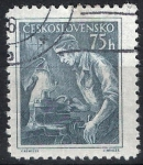 Stamps Czechoslovakia -  Mecanizado 2
