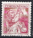 Stamps Czechoslovakia -  Química.