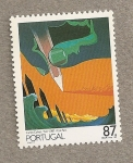 Stamps Portugal -  Pintura abstracta