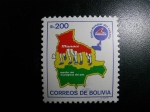 Stamps Bolivia -  Fiesta mundial del calzado