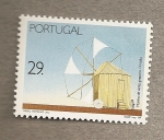 Sellos de Europa - Portugal -  Molinos de viento