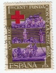 Stamps Spain -  Primer Centenario Cruz Roja