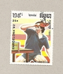 Stamps Cambodia -  Juegos Olimpicos : Barcelona 1992