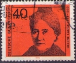 Stamps Germany -  Helene Lange
