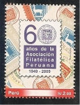 Stamps Peru -  60 Años de la Asociación Filatélica Peruana 1949 - 2009