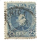 Stamps : Europe : Spain :  correo terrestre