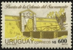 Stamps America - Uruguay -  Puerta de la antigua ciudad de Colonia del Sacramento.