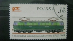 Sellos de Europa - Polonia -  locomotora electrica ET - 22 -