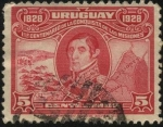 Stamps Uruguay -  General Fructuoso Rivera. 100 años de la conquista de las Misiones. 