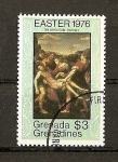 Stamps Grenada -  Pascua / Pinturas