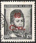 Stamps Chile -  BERNARDO OHIGGINS