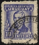 Stamps Uruguay -  José Ellauri 1834-1894. Político y jurisconsulto uruguayo.