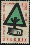 Stamps Uruguay -  2da. exposición nacional forestal y de la madera.