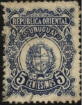 Stamps America - Uruguay -  Escudo Nacional.