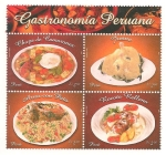Sellos de America - Per� -  Gastronomía Peruana