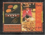 Stamps Peru -  Año Internacional de la Papa