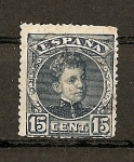 Stamps Spain -  Alfonso XIII