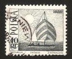 Stamps Poland -  1557 - Velero sobre el lago Mazurie