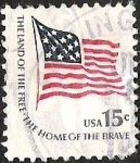 Stamps United States -  THE LAND OF THE FREE . THE HOME OF THE BRAVE