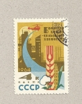 Stamps Russia -  Helicópeto pulverizando cultivos