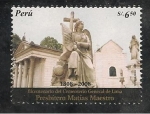 Stamps : America : Peru :  Bicentenario del Cementerio General de Lima Prebítero Matías Maestro 1808 - 2008