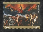 Stamps Peru -  El Juicio Final