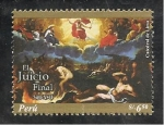 Stamps Peru -  El Juicio Final