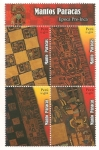 Stamps : America : Peru :  Mantos Paracas