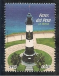 Stamps Peru -  Faros del Perú, La Marina