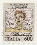 Stamps : Europe : Italy :  Bicentenario muerte poeta Virgilio