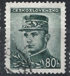 Stamps Czechoslovakia -  Milan Rastislav