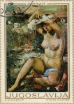 Stamps Yugoslavia -  ARTE por JOVAN BIJELIC